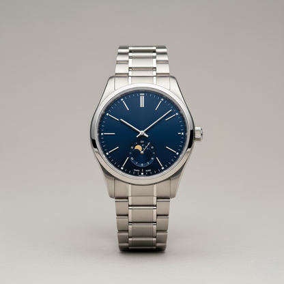 Zenith | Mens Stainless Steel Watch | Moon Phase
