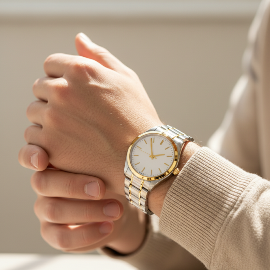 Vector | Mens Two-Tone Stainless Steel Watch